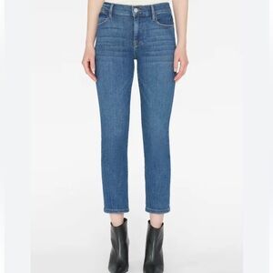 Frame Denim Le high straight Women's Blue Jeans in bestia size 29
